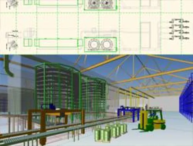 Bild: Produktionslinien schnell und akkurat planen