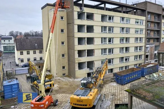 Bild: Wasser marsch in 28 m Höhe