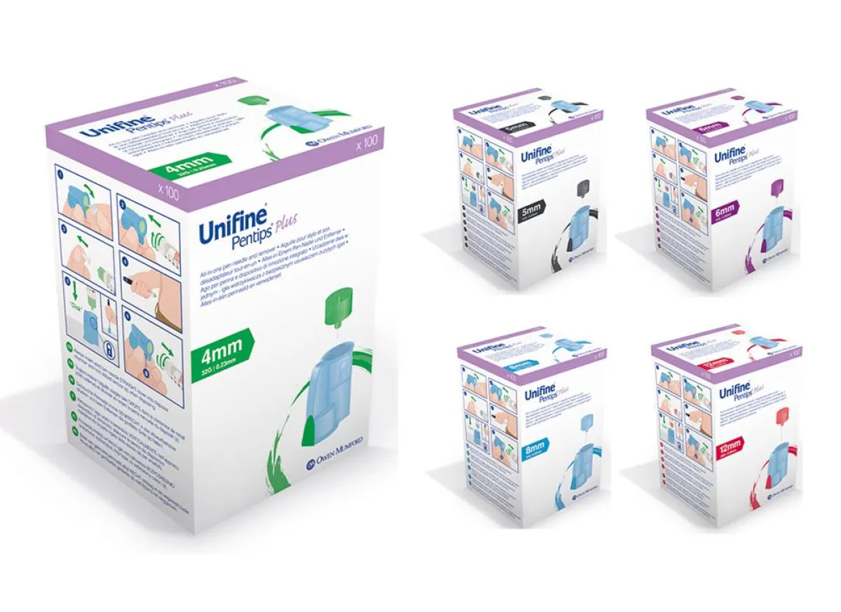 Neues Verpackungsdesign der Unifine® Pentips® Plus