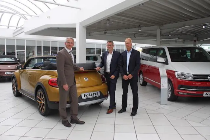 Bild: Link Innovation beim ersten Unternehmerfrühstück Gifhorn im Autohaus Kühl