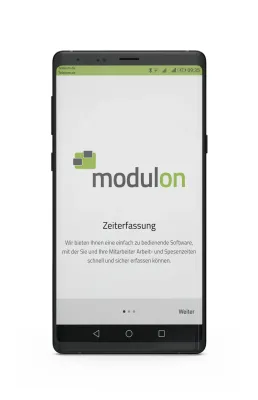 Bild: Mobile Zeiterfassung per Smartphone – Neue App der modulon Webservice GmbH