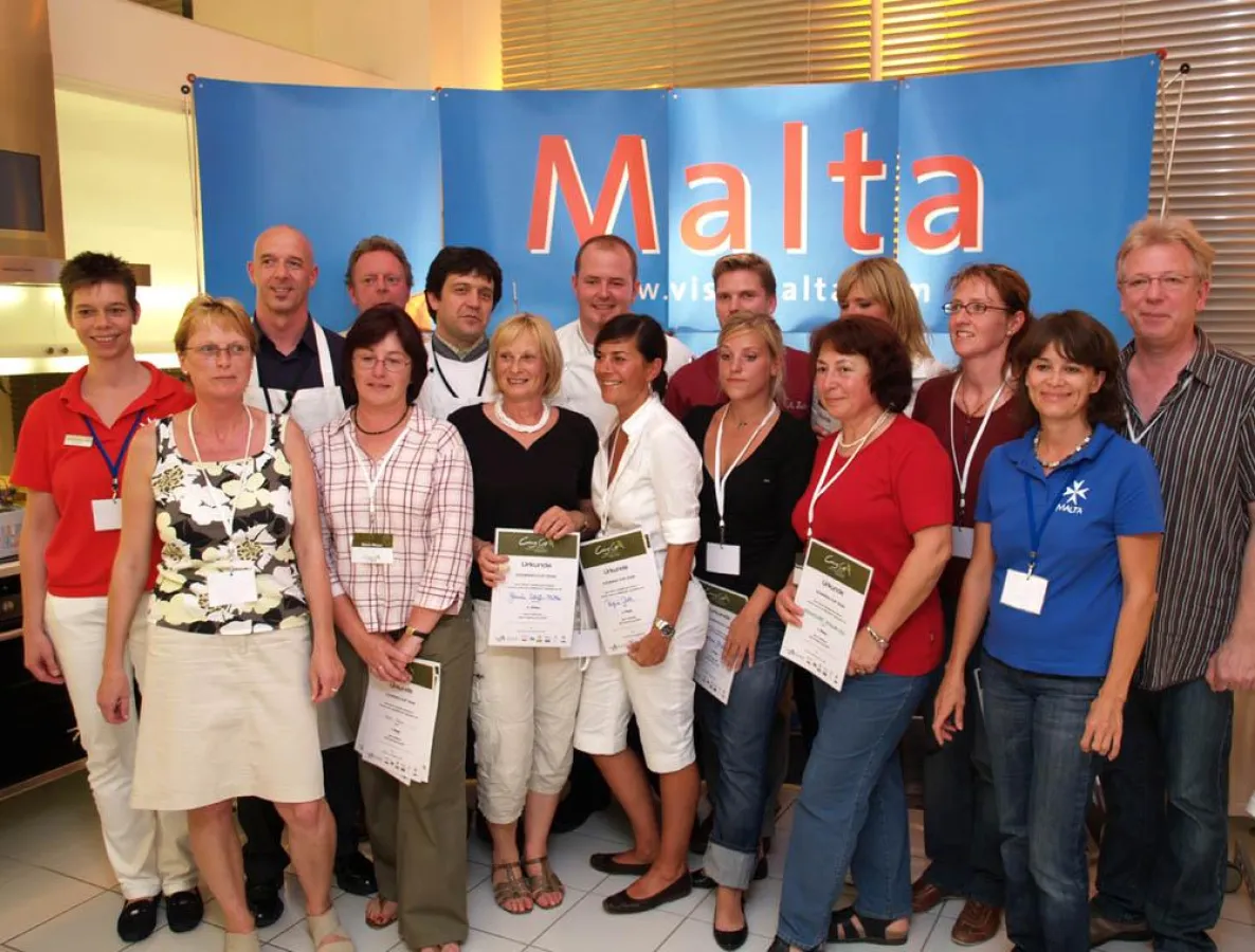 Die Finalisten des Cooking Cups 2008 freuen sich auf die Endausscheidung auf Malta