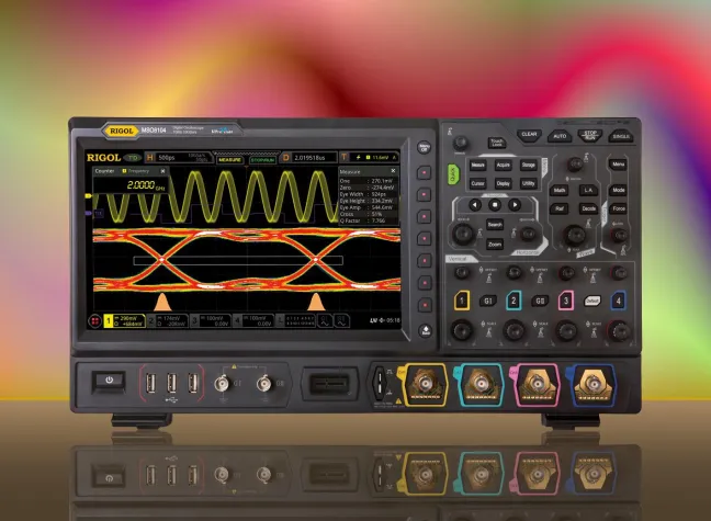 Echtzeit-Augendiagramme und Jitter-Analyse - Mit dem Rigol MSO8000 Bild: Echtzeit-Augendiagramme und Jitter-Analyse - Mit dem Rigol MSO8000