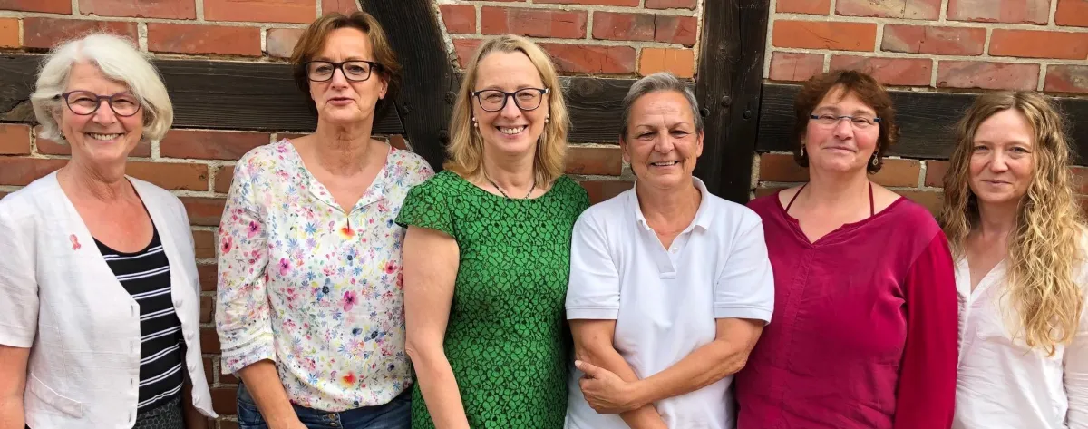 Silke Ahrens, Iris Tellermann, Anke Tielker, Ingeborg Brase, Marlies Meyer, Meike Radzeweit.