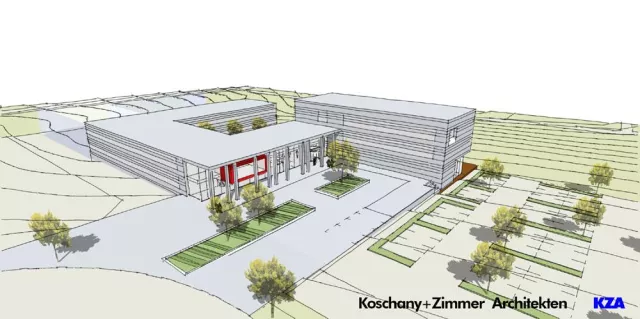 Bild: Koschany + Zimmer Architekten KZA planen neues Verwaltungs- und Laborgebäude für Infineon BIP in Warstein