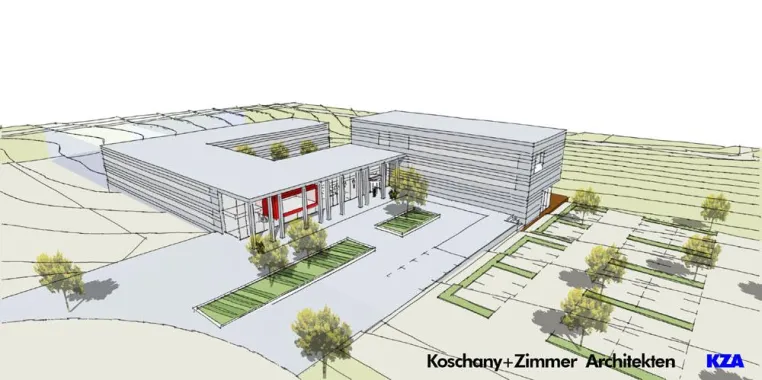 Bild: Koschany + Zimmer Architekten KZA planen neues Verwaltungs- und Laborgebäude für Infineon BIP in Warstein