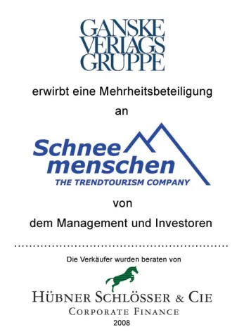 Bild: HSCie beriet das Management und Investoren der Schneemenschen GmbH bei der Veräußerung von Anteilen an Ganske