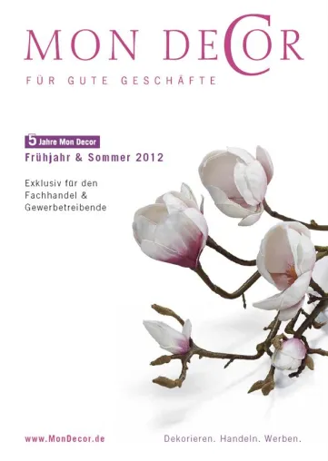 Angesagte Dekoideen im neuen Mon Decor Frühjahr & Sommer 2012 Katalog Bild: Angesagte Dekoideen im neuen Mon Decor Frühjahr & Sommer 2012 Katalog