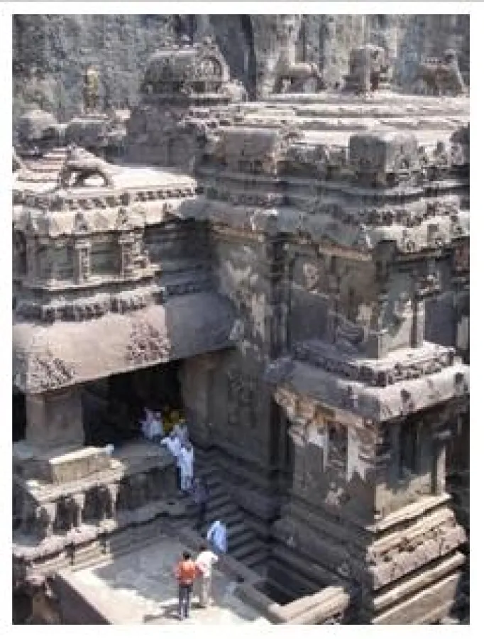 Der Tempel in Ellora