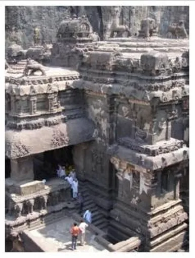 Höhlenkunst und Felsentempel Indien Bild: Höhlenkunst und Felsentempel Indien