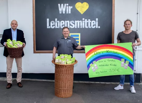 Bild: Hilfe für krebskranke Kinder