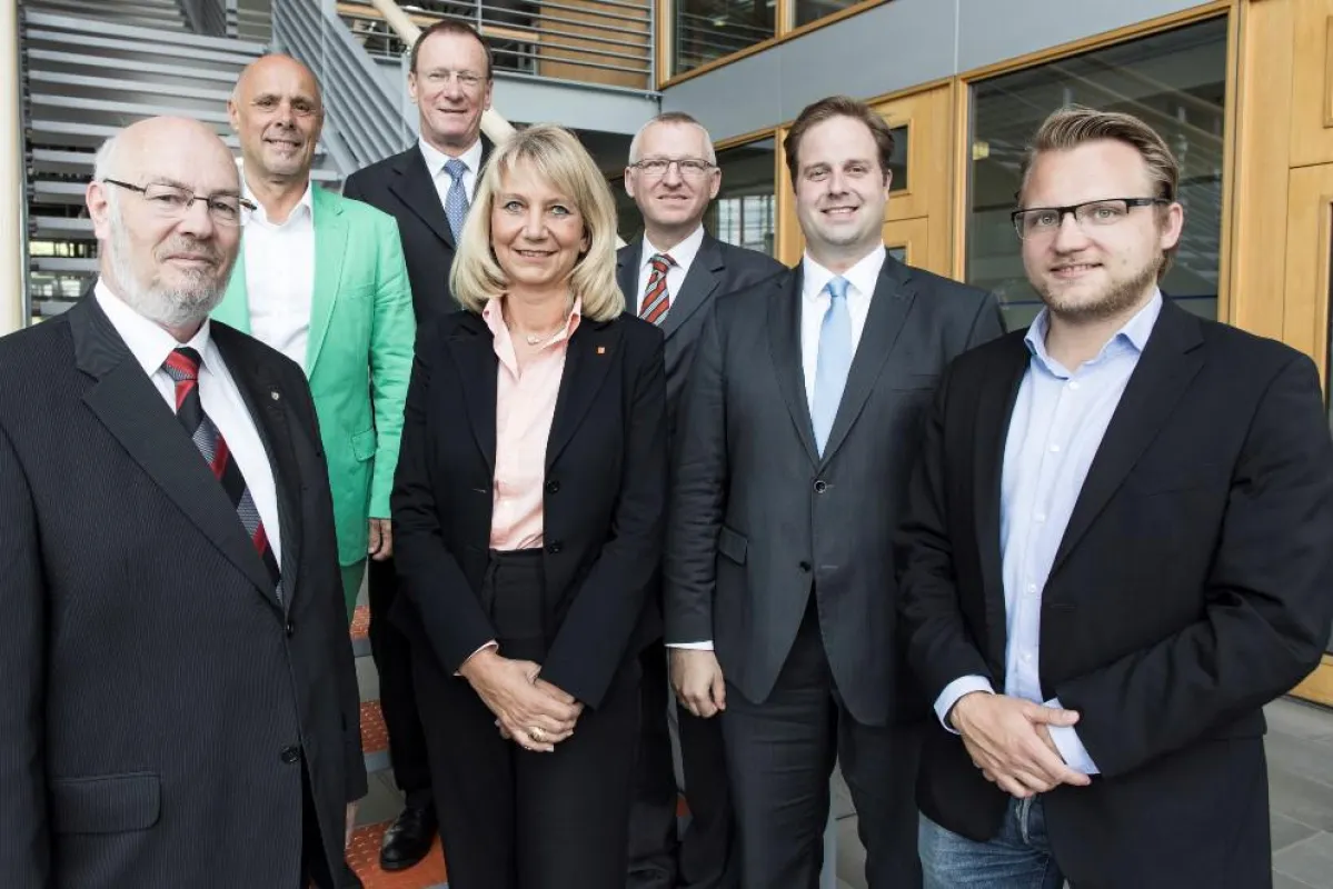 Die Mitglieder der Arbeitsgruppe „Multiplikatoren“ des Beirats Digitale Wirtschaft NRW