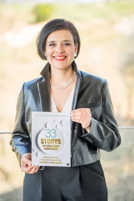 Bild: Rekordverdächtige Lesereise in der modernsten Seilbahn Europas