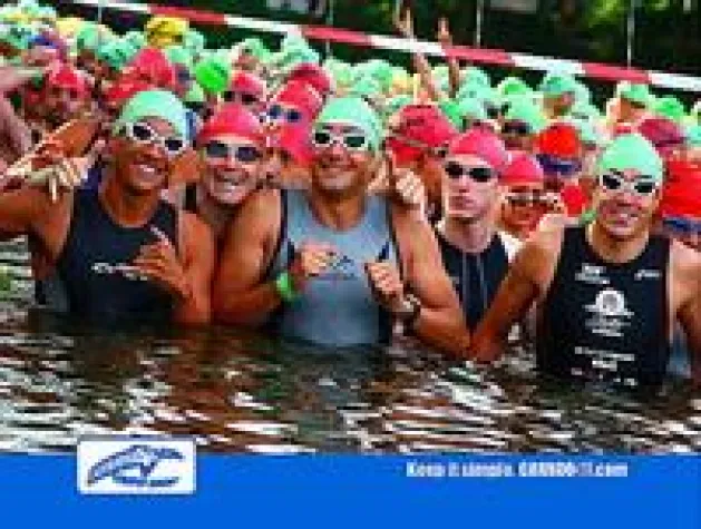 Bild: Carboo4U beim Pfungstädter Triathlon Cup und dem 5. Merck Heinerman Triathlon vor Ort