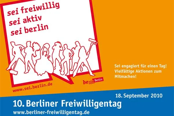 Bild: Einladung: Start in den 10. Berliner Freiwilligentag – Der letzte Neubeginn