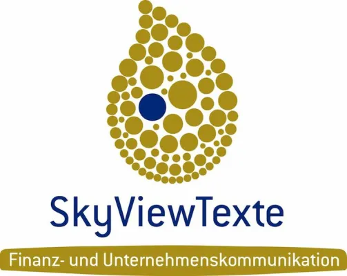 Bild: SkyViewTexte mit neuem CI und Internetauftritt – Neue Geschäftsberichtssaison ist vielversprechend angelaufen