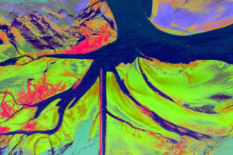 Bild: Neue Geodaten durch Radarbefliegung