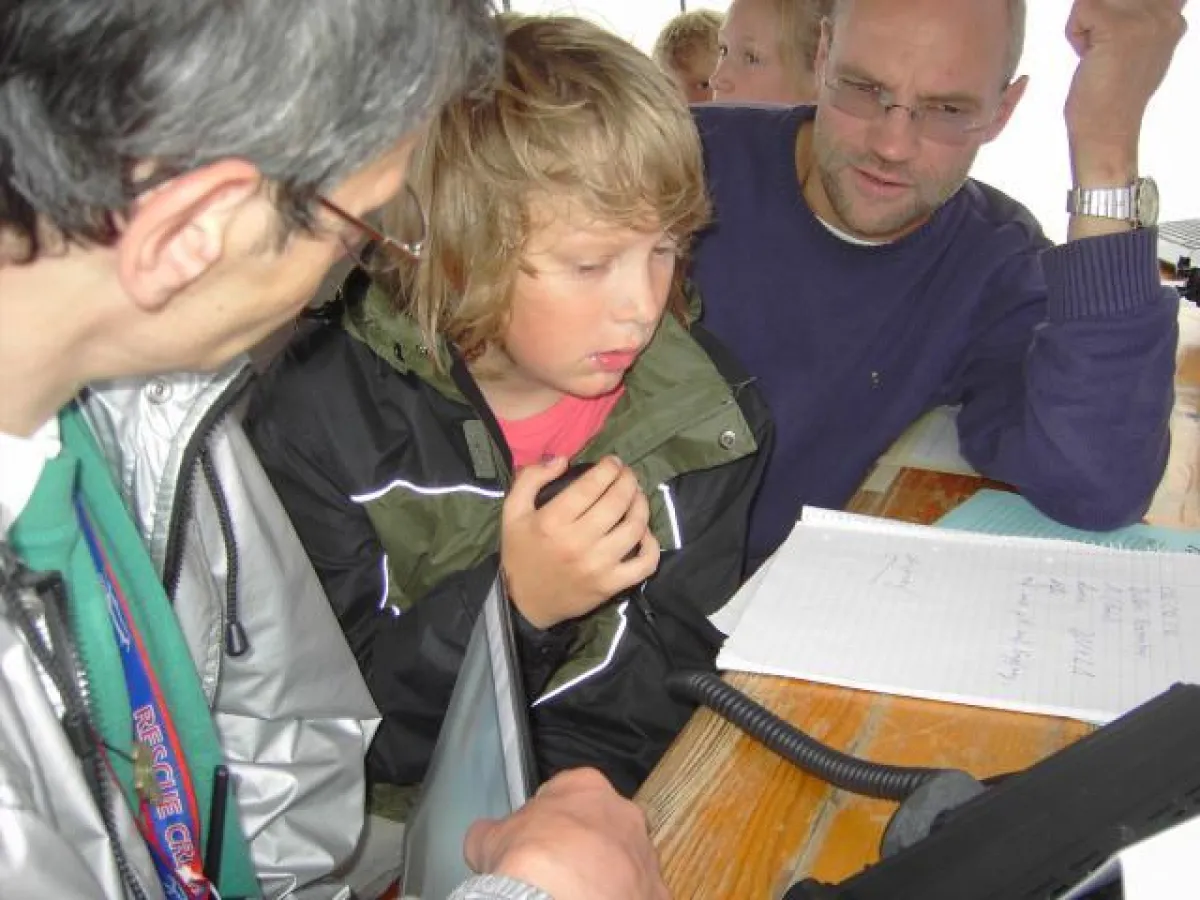 Ausbildungsbetrieb während des International Lighthouse Weekend