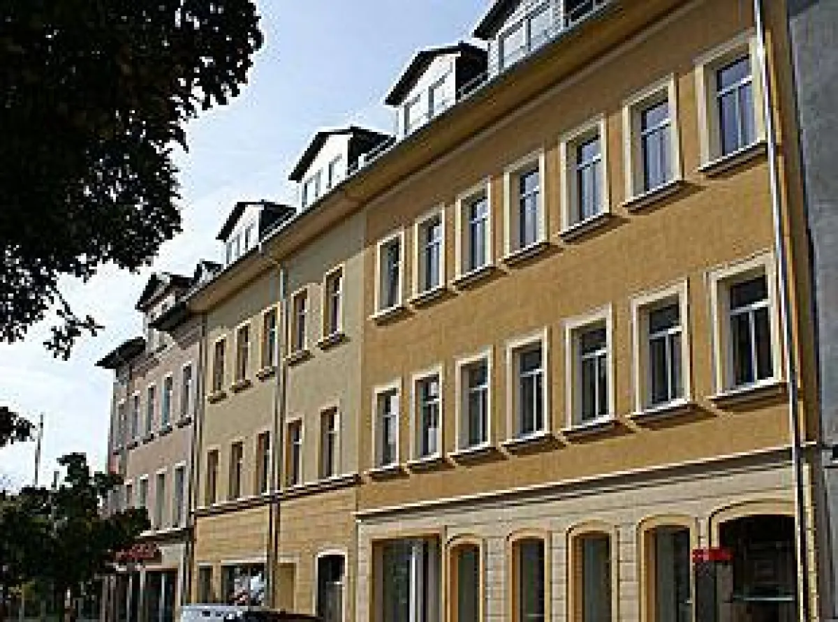 Heinrichstrasse 42 und 44 kurz vor der Fertigstellung