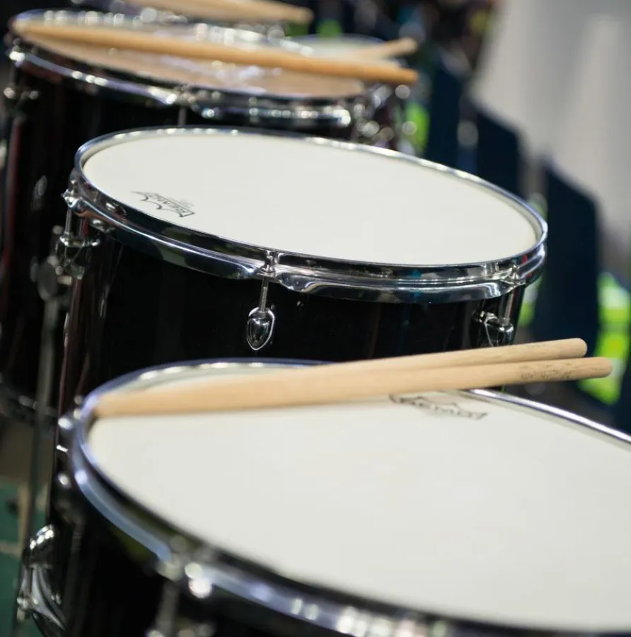 (Foto: hl-studios, Erlangen): Die HCE-Fans sind bereit für den Wilhelmshavener HV