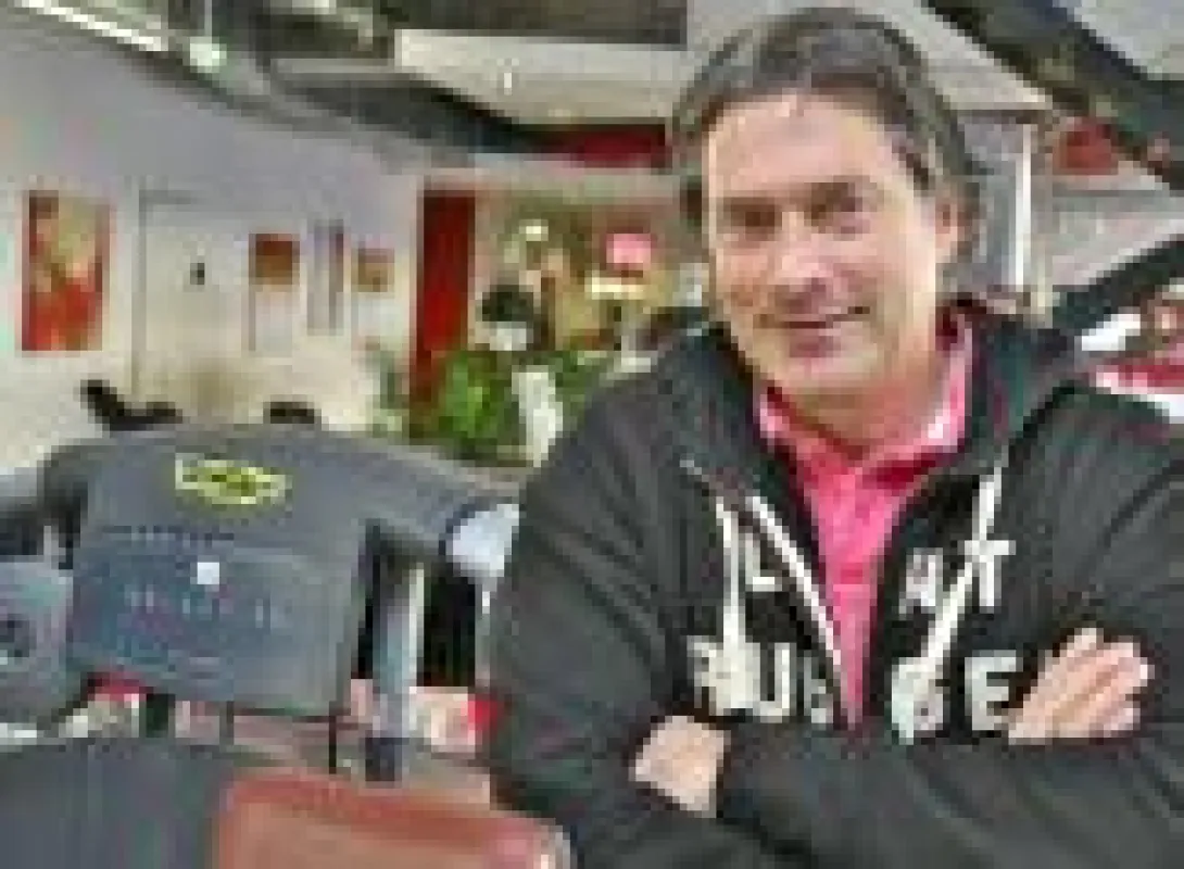 Rigo Thiel: “Durch körperliche Fitness zur inneren Balance finden.” Quelle: Holger Bernert