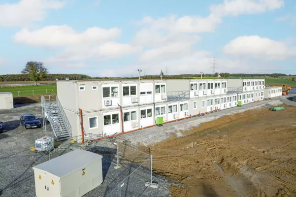 Bild: ELA Container liefert Baustellen-Anlage für Energiewendeprojekt