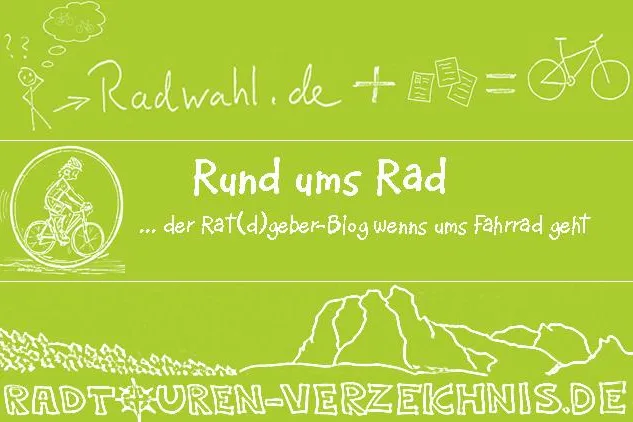 Bild: Radwahl, Rund-ums-Rad und Radtouren-Verzeichnis - drei Blogs unter einem Dach
