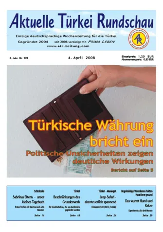 Bild: Aktuelle Türkei Rundschau - Vertrieb nur noch über das Internet
