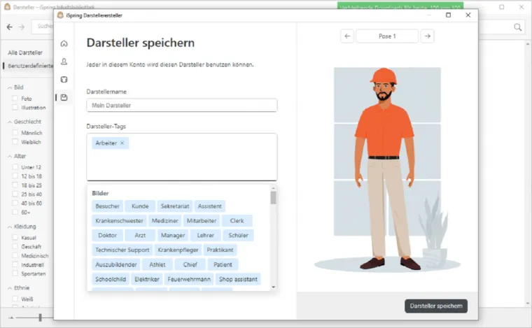 Bild: Neue Version der iSpring Suite führt einen schnellen Darsteller-Entwickler ein