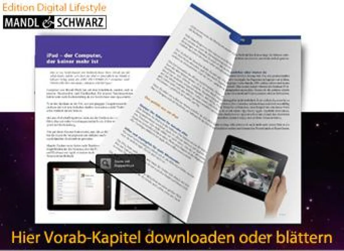 Der Mandl & Schwarz-Verlag bietet ein Vorabkapitel zum iPad von Apple zum sofortigen Download.
