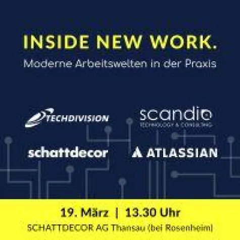 Bild: Einladung zum Event Inside New Work - Moderne Arbeitswelten in der Praxis
