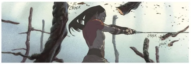 Thomas von Kummant: Pose mit Schwert Bild: Thomas von Kummant: Pose mit Schwert