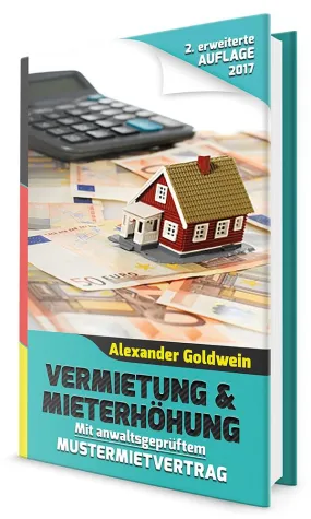 Bild: Bestseller „Vermietung & Mieterhöhung“ von Alexander Goldwein