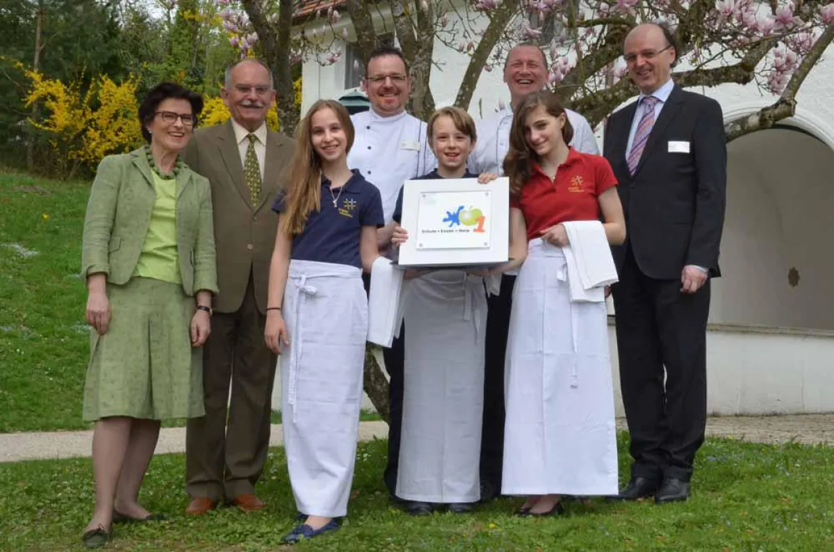 Freude beim St. Anna Schulverbund über das DGE 