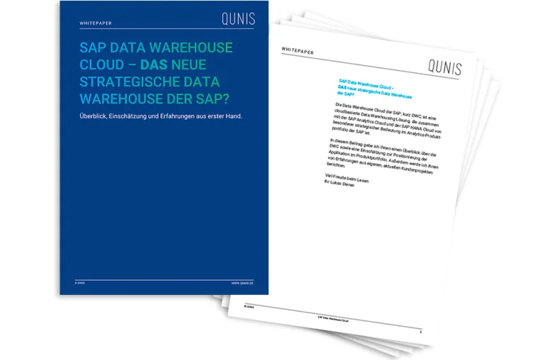 SAP Data Warehouse Cloud kurz und kompakt Bild: SAP Data Warehouse Cloud kurz und kompakt