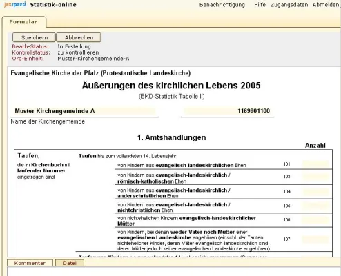 Bild: ECKD GmbH lizenziert exklusive Vertriebsrechte für \"Statistik-online\" mit EKD- und VDD-Statistiken