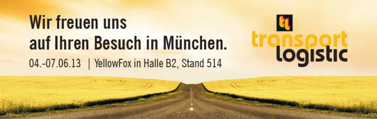 YellowFox auf der transport logistic 2013
