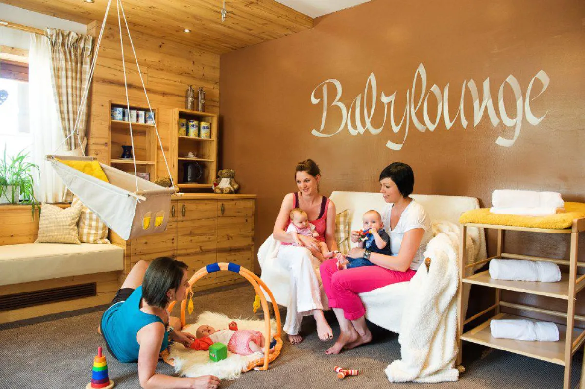 Babylounge im Familotel Seitenalm im Salzburger Land