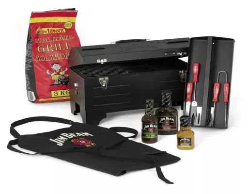Bild: JIM BEAM Toolbox-Grills lassen Männerherzen höher schlagen