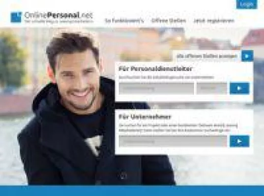 Bild: OnlinePersonal.net - Der schnelle Weg zu Leasingmitarbeitern