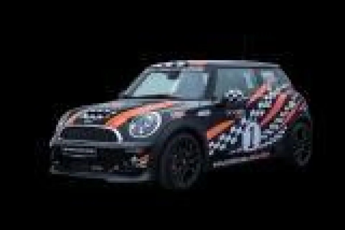 Wer das Rennen am Fahrsimulator gewinnt, darf ein Fahrtraining im Mini John Cooper Works absolvieren
