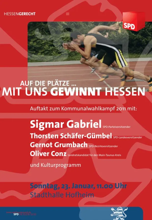 Gemeinsam werden wir mit Sigmar Gabriel und Thorsten Schäfer-Gümbel und unseren Kandidaten in den Wahlkampf starten.
