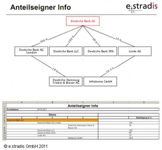 Bild: e.stradis launched rms-Beteiligungsanalyse zur Bildung und Überwachung von Risikoverbünden