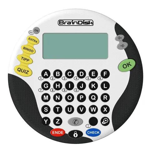 Bild: Die BrainDisk - Ein neues Lernmedium stellt sich vor...