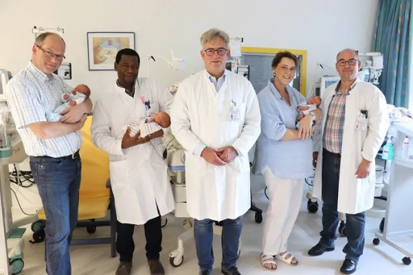 Bild: Dreifaches Babyglück im Klinikum Lüdenscheid