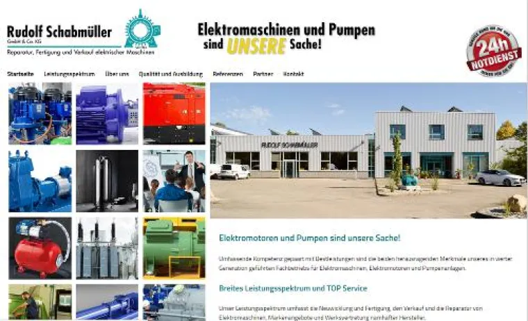 Bild: Neue Website für die Rudolf Schabmüller GmbH und Co. KG von der Agentur brand-kommunikation