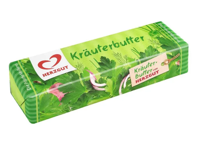 HERZGUT Kräuterbutter macht mit taufrischem Design Appetit Bild: HERZGUT Kräuterbutter macht mit taufrischem Design Appetit