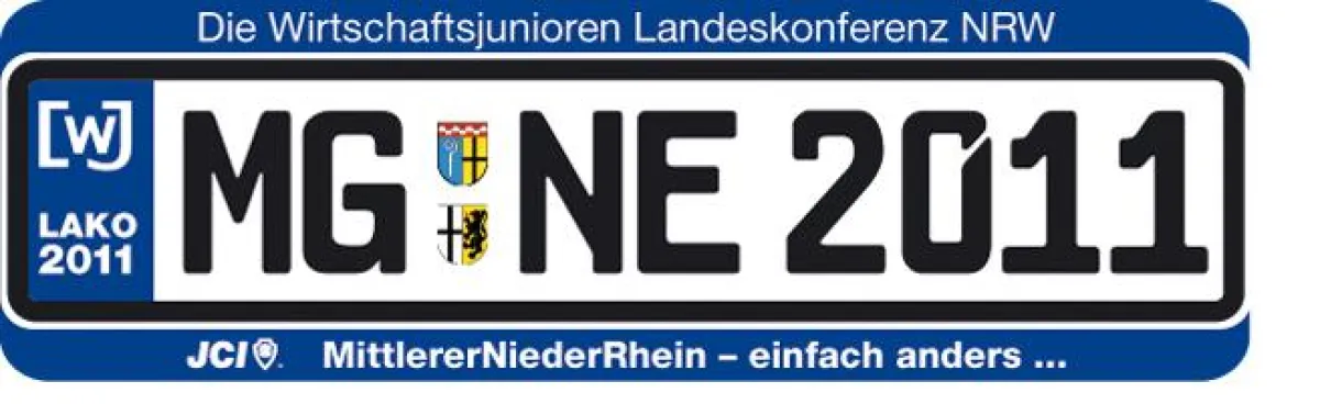 Logo der Landeskonferenz 2011 in Mönchengladbach und Neuss