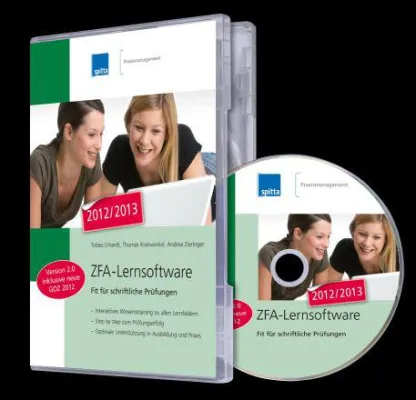 Bild: Mit der ZFA-Lernsoftware 2012/2013 fit für schriftliche Prüfungen – jetzt mit neuer GOZ und in neuem Design