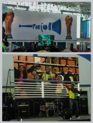 2schneidig tritt im Rahmenprogramm der Fußball-Weltmeisterschaft auf Bild: 2schneidig tritt im Rahmenprogramm der Fußball-Weltmeisterschaft auf